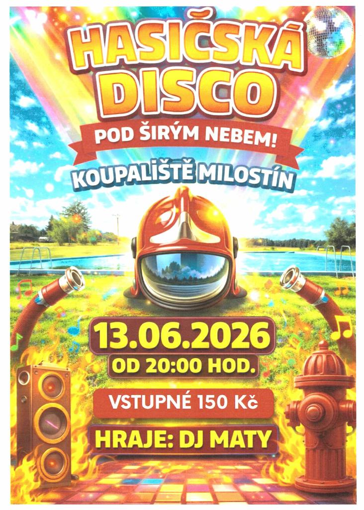 Hasičská diskotéka